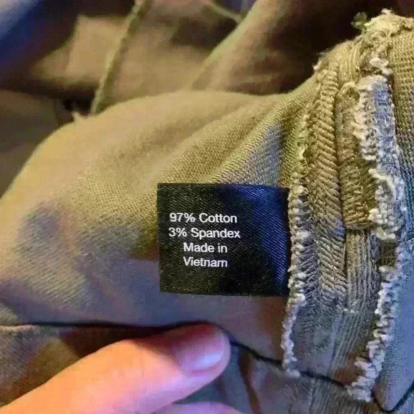 Lane Bryant jacket military inspired army green peplum hem Size 22/24 - Picture 5 of 6